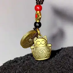 Imagine Breloc Pisica Maneki Neko