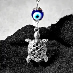 Imagine Breloc Broasca țestoasă și Ochiul magic norocos