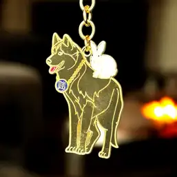 Imagine Breloc prieteni secreți cu Iepure și Câine