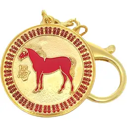 Imagine Breloc Cal Roșu