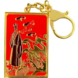 Imagine Breloc Savant cu vultur