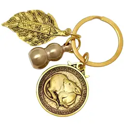 Imagine Breloc zodia Șobolan cu Wu Lou