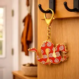 Imagine Breloc Amuletă zodia Dragon 2026