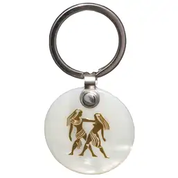 Imagine Zodia Gemeni breloc chei