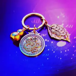 Imagine Breloc zodia Șarpe cu WuLou