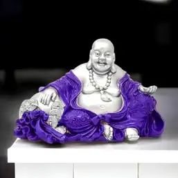 Imagine Buddha fericirii violet regal