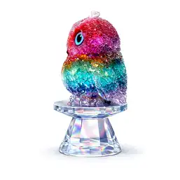 Imagine Bufniță pietre semiprețioase 7 chakre