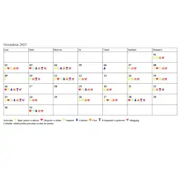 Imagine Calendar personal 12 luni