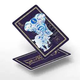 Imagine Card cu Elefant si Rinocer albastri 2026