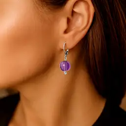 Imagine Cercei pietre Ametist