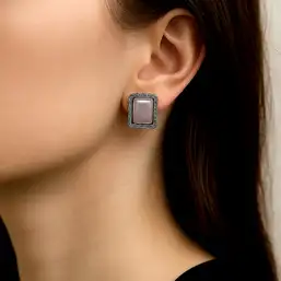 Imagine Cercei Cuart Roz cu pin