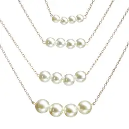 Imagine Colier perle multilayer