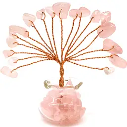 Imagine Copacei cristale Cuart Roz