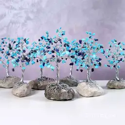 Imagine Copac Lapis Lazuli si Turcoaz