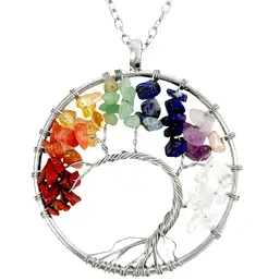 Imagine Colier Copacul Vieții 7 Chakre