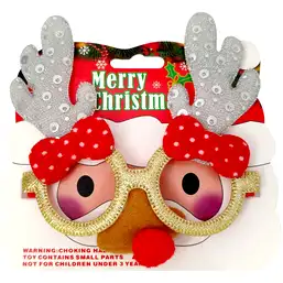 Imagine Ochelari Mos Craciun cu Ren