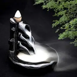 Imagine Fantana conuri parfumate backflow Bambus