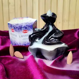 Imagine Conuri backflow Lavanda parfumate 40 buc