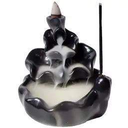 Imagine Fântână Trifoi suport aromaterapie pentru conuri parfumate backflow