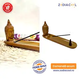 Imagine Suport betisoare si conuri parfumate Buddha