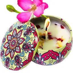 Imagine Lumanare parfumata naturala Citronella antițânțari