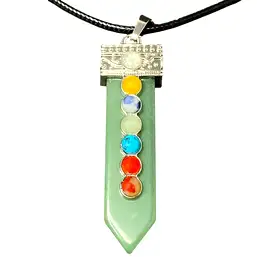 Imagine Pandantiv 7 chakre pe aventurin