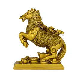 Imagine Cal auriu in două picioare