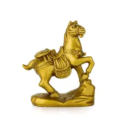 Imagine Cal auriu cu muscă