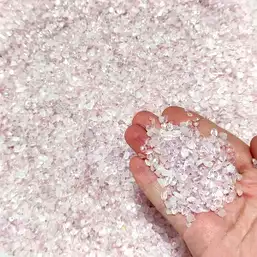 Imagine Spartura decor din pietre semipretioase de Cuart Roz