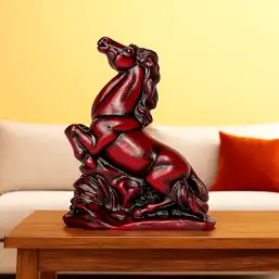 Imagine Cal rosu in doua picioare