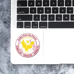 Imagine Sticker Cocoș Auriu