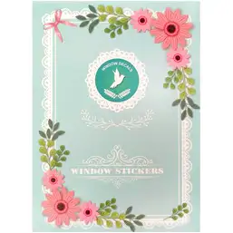 Imagine Set 24 stickere păsări alb