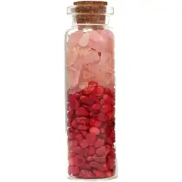 Imagine Pietre semipretioase Coral si Cuart Roz