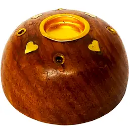 Imagine Suport pentru conuri și bețișoare parfumate model inimi