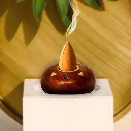 Imagine Suport pentru conuri și bețișoare parfumate model inimi