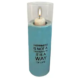 Imagine Suport lumânare cu mesaj motivațional