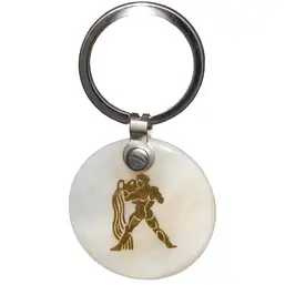 Imagine Zodia Vărsător breloc chei