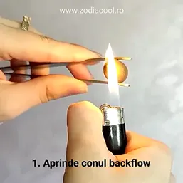 Conuri backflow Palo Santo parfumate 40 buc