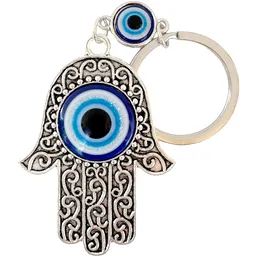 Breloc Hamsa și Ochiul norocos