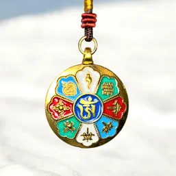 Amuleta tibetană 8 simboluri norocoase pentru multiplicarea norocului