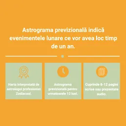 Astrograma previzională 12 luni