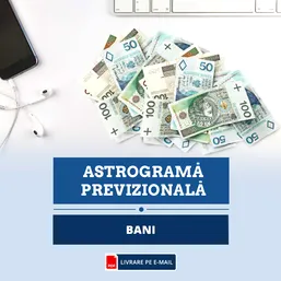 Astrograma previzională pentru bani