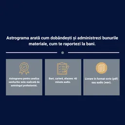 Astrograma venituri și moșteniri