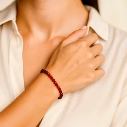 Set bratara Carneol cu felicitare personalizata