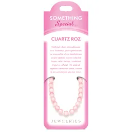 Bratara Cuart Roz pe felicitare personalizata