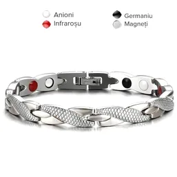 Bratara energetica de slabit magnetica cu germaniu