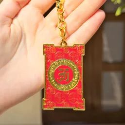 Breloc Kuan Kung cu 5 steaguri Dragon