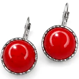 Cercei Jasp rosu