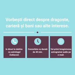 In direct cu astrologul 40 minute la telefon