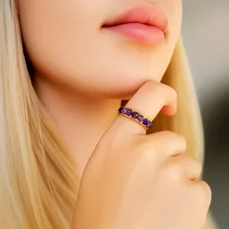 Inel Ametist Natural